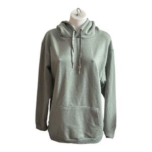 Woolx Avery Hoodie Light Sage Green Merino Wool Blend